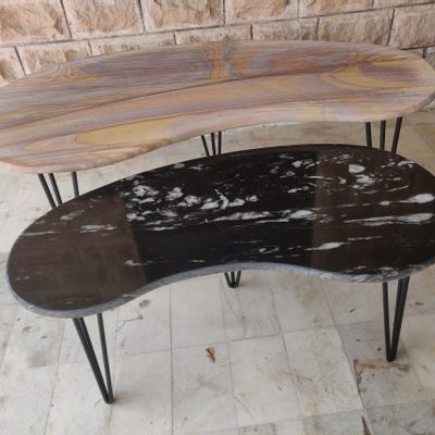 Decorative objects - Marble lounge tables - LA SEVE DES BOIS