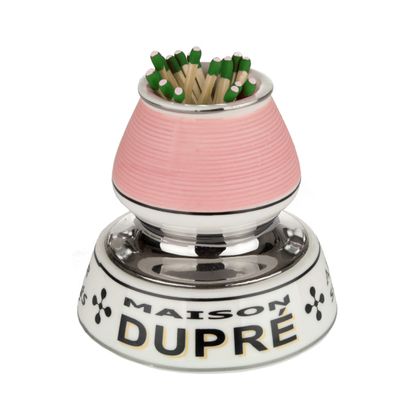 Objets de décoration - Pyrogène Maison Dupré avec boite cadeau et 100 allumettes "Frapper partout" - BONNECAZE ABSINTHE & HOME