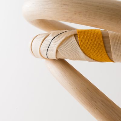 Tabourets - Tabouret de bar VIRAGE en rotin avec sangles synthétiques - ORCHID EDITION