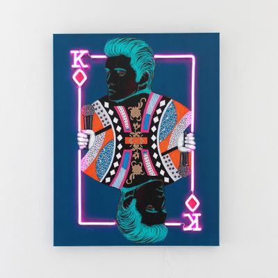 Wall lamps - 'Elvis' Wall Artwork - LED Neon - LOCOMOCEAN