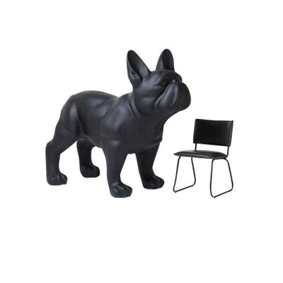 Sculptures, statuettes and miniatures - Dog French Bulldog Standing Resin - GRAND DÉCOR