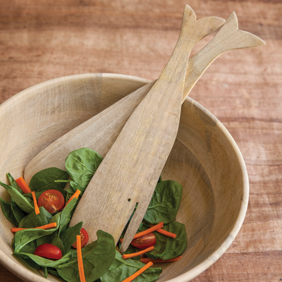 Platter and bowls - Natural Mango wood bowls - BE HOME