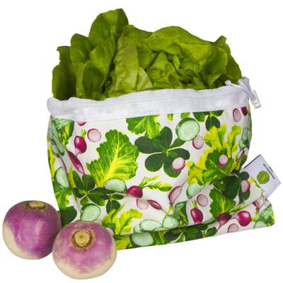 Objets design - SAC A SALADES A LEGUMES A FROMAGES A CHARCUTERIES ZERO DECHET - SACASALADES BY ARMINE