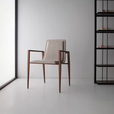 Chaises - Chaise MUSA - métal+cuir - DOIMO BRASIL