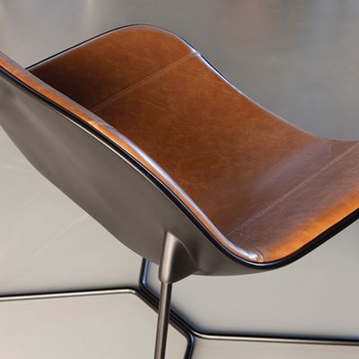 Lounge chairs - OXO Lounge Chair - metal - DOIMO BRASIL