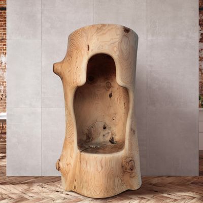 Aménagements pour bureau - L'HOMME DEBOUT  (Cèdre) - PRESENCE ART & DESIGN