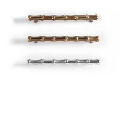 Design objects - HANDLE BAMBOO IN BRASS LARGE - THEA DESIGN