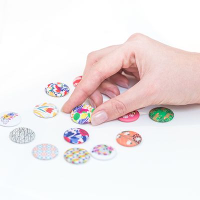 Bijoux - Collier en acier, personnalisable avec les motifs en taille S - YAYA FACTORY