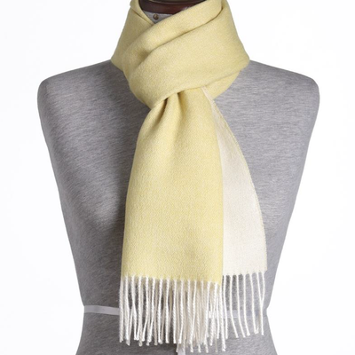 Plaids - ÉCHARPE Double Face 100 % alpaga pour bébé. Fibres naturelles certifiées. Luxe et durabilité - PUEBLO