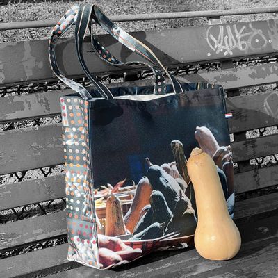 Bags and totes - Shopping bag "Squashes – Potatoes" - MARON BOUILLIE