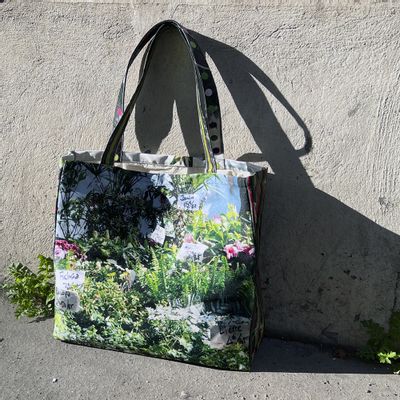 Bags and totes - Shopping bag "Flowers" - MARON BOUILLIE
