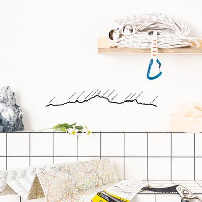 Other wall decoration - Mountain Silhouette - THE LINE