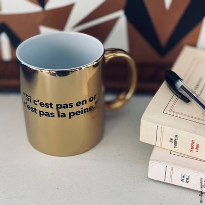 Objets de décoration - Or et Argent en Série Limitée "Mugs Loïc Prigent" - IMAGE REPUBLIC