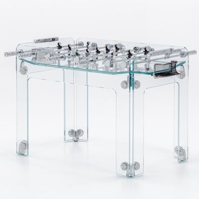 Other tables - Teckell Cristallino Transparent / Black - TECKELL