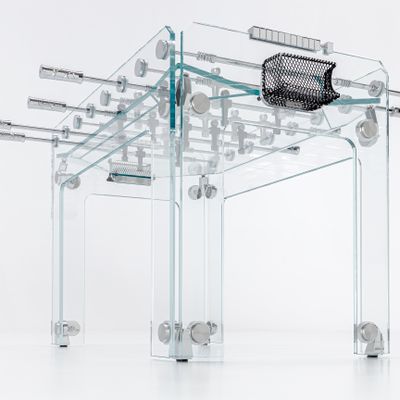 Other tables - Teckell Cristallino Transparent / Black - TECKELL