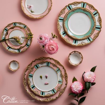 Decorative objects - Irene porcelain tableware collection. - CATTIN PORCELLANE D´ARTE