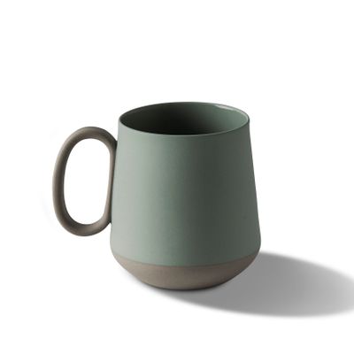 Mugs - TUBE Double Color Mug - ESMA DEREBOY HANDMADE PORCELAIN