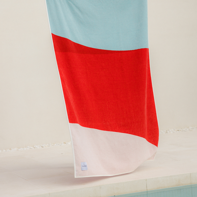 Apparel - "Berry" Premium organic cotton Beach Towel - TUCCA TOWELS