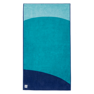 Garden textiles - "Swell" Premium organic cotton Beach Towel - TUCCA TOWELS