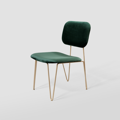 Chairs - "BRUNA" MINIMALIST CHAIR - ALESSANDRA DELGADO DESIGN
