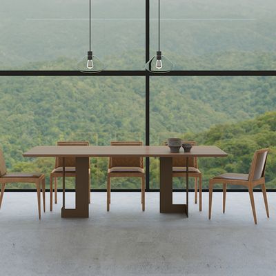 Tables Salle à Manger - TABLE À MANGER DE STYLE MINIMALISTE "PLANOS" - ALESSANDRA DELGADO DESIGN