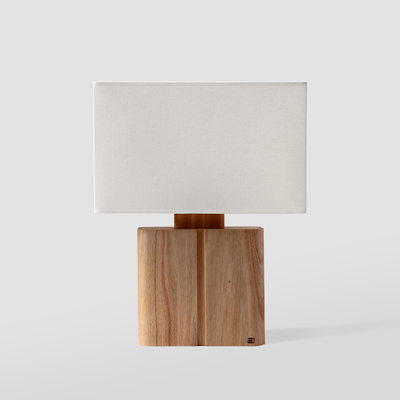 Lampes de bureau  - "LIGNA" LAMPE DE TABLE EN BOIS MASSIF - ALESSANDRA DELGADO DESIGN