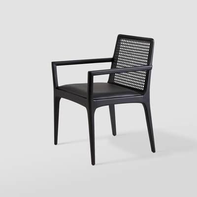 Lawn chairs - CHAISE « JULIA » AVEC ACCOUDOIRS - ALESSANDRA DELGADO DESIGN