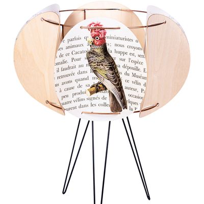 Objets design - Table lamp LEIA BIRDS AND WOOD - ZARALOBO