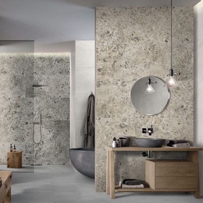 Terraces - FOSSIL | Porcelain Stoneware - CERAMICA MEDITERRANEA
