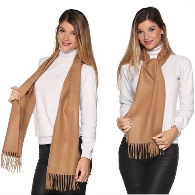 Throw blankets - Scarf 100% Baby Alpaca genuine.  Natural  fibre - PUEBLO