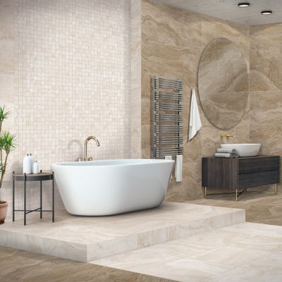 Indoor floor coverings - TRAVERTINO TIVOLI | Porcelain Stoneware - CERAMICA MEDITERRANEA