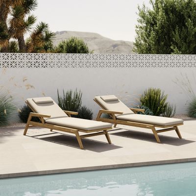 Deck chairs - Sun lounger Sunrise - MANUTTI