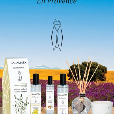 Objets de décoration - Parfum d'intérieur Balamata en Provence - BALAMATA  PARFUMS D'INTÉRIEUR