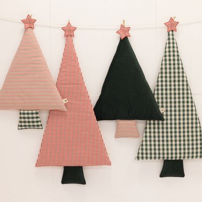 Other Christmas decorations - PINO & PINUCCIA - New textile Christmas Trees - MISCIMU'                               AMICI DI STOFFA