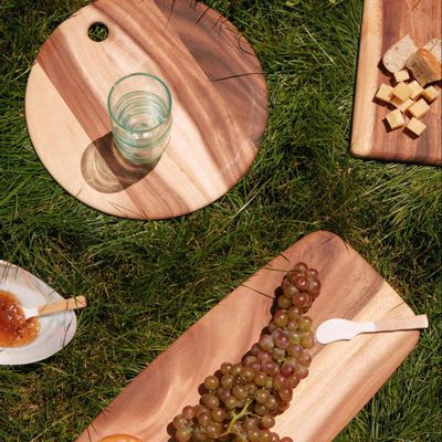 Platter and bowls - Acacia wood boards - BE HOME
