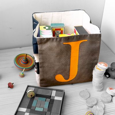 Range-tout - Boites de rangement Alphabet - MARON BOUILLIE