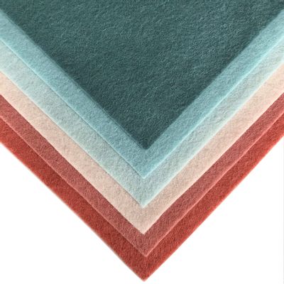 Coatings and stucco - 6 new colours of dyed woolfelt - HOLLANDFELT