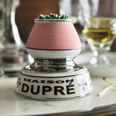 Objets de décoration - Pyrogène Maison Dupré avec boite cadeau et 100 allumettes "Frapper partout" - BONNECAZE ABSINTHE & HOME