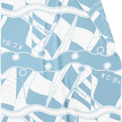 Throw blankets - Surfing Print Blanket - BIEDERLACK