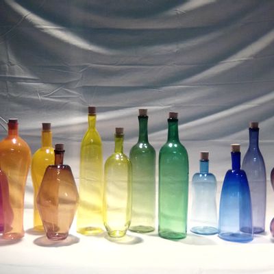 Decorative objects - Colored bottle - PIERROT DOREMUS