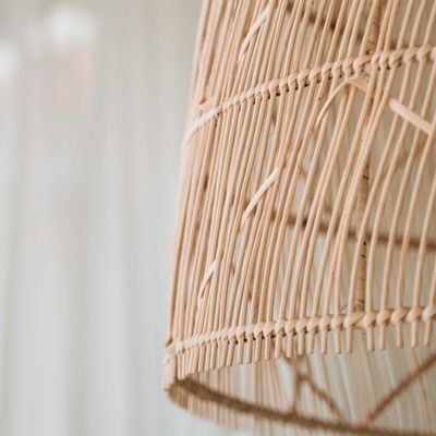 Hanging lights - The Twister Pendant - Natural - M - BAZAR BIZAR LIVING