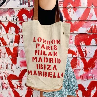 Bags and totes - Tube Beach Bag - PIPER - CASA NATURA