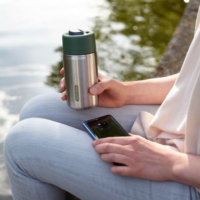Outdoor space equipments - NEW Tasse de voyage isotherme -  Insulated Travel Cup Stainless Steel - 340ml - BLACK+BLUM EUROPE
