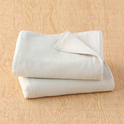 Bath towels - Tea Dyed Organic Gauze & Pile - UCHINO