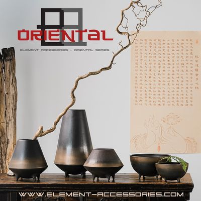 Bowls - OTARU series: new modern Asian vases and bowls, innovative design, high end - ELEMENT ACCESSORIES