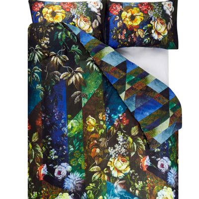 Bed linens - Minakari Cobalt - Cotton Sateen Bed Set - DESIGNERS GUILD