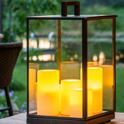 Moveable lighting - Outdoor floor lamp on battery in BELLEFEU collection - AUTHENTAGE LIGHTING