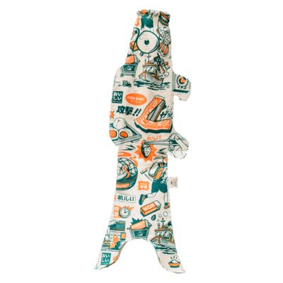 Accessoires de déco extérieure - Koinobori Vintage Tokyo Cyan (KOI2.35/M) - MADAME MO