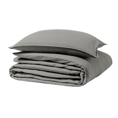 Linge de lit - Nouvelle Vague Gris Galet - Parure de lit - ALEXANDRE TURPAULT