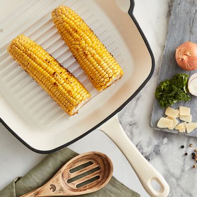 Poêles - Barbary & Oak Foundry Poêle à griller carrée en fonte 23 cm - RKW LTD - BARBARY & OAK